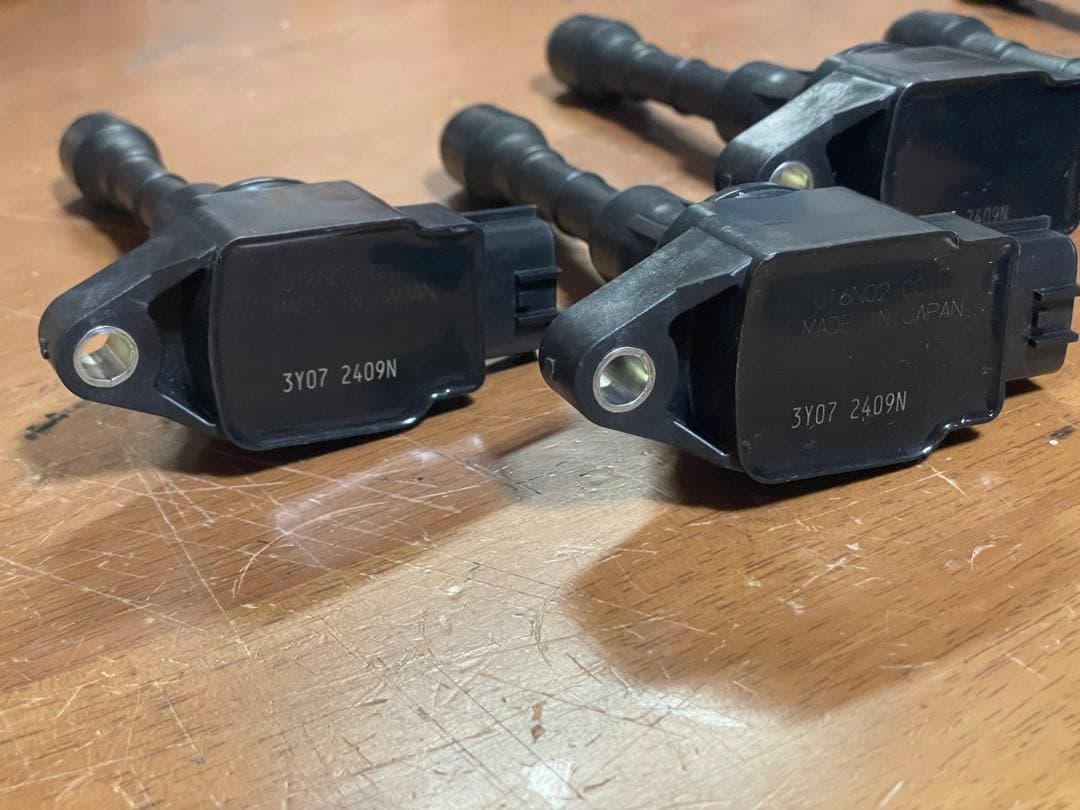 日産VQ35HR用 日立ヒタチイグニッションコイル＆デンソースパークプラグセット