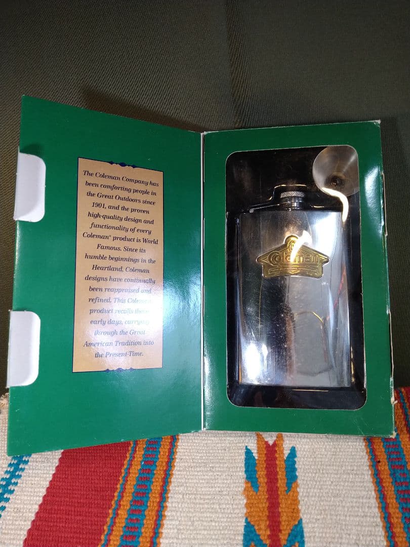 激レア未使用！コールマン　US限定販売　ステンレス製フラスコ！