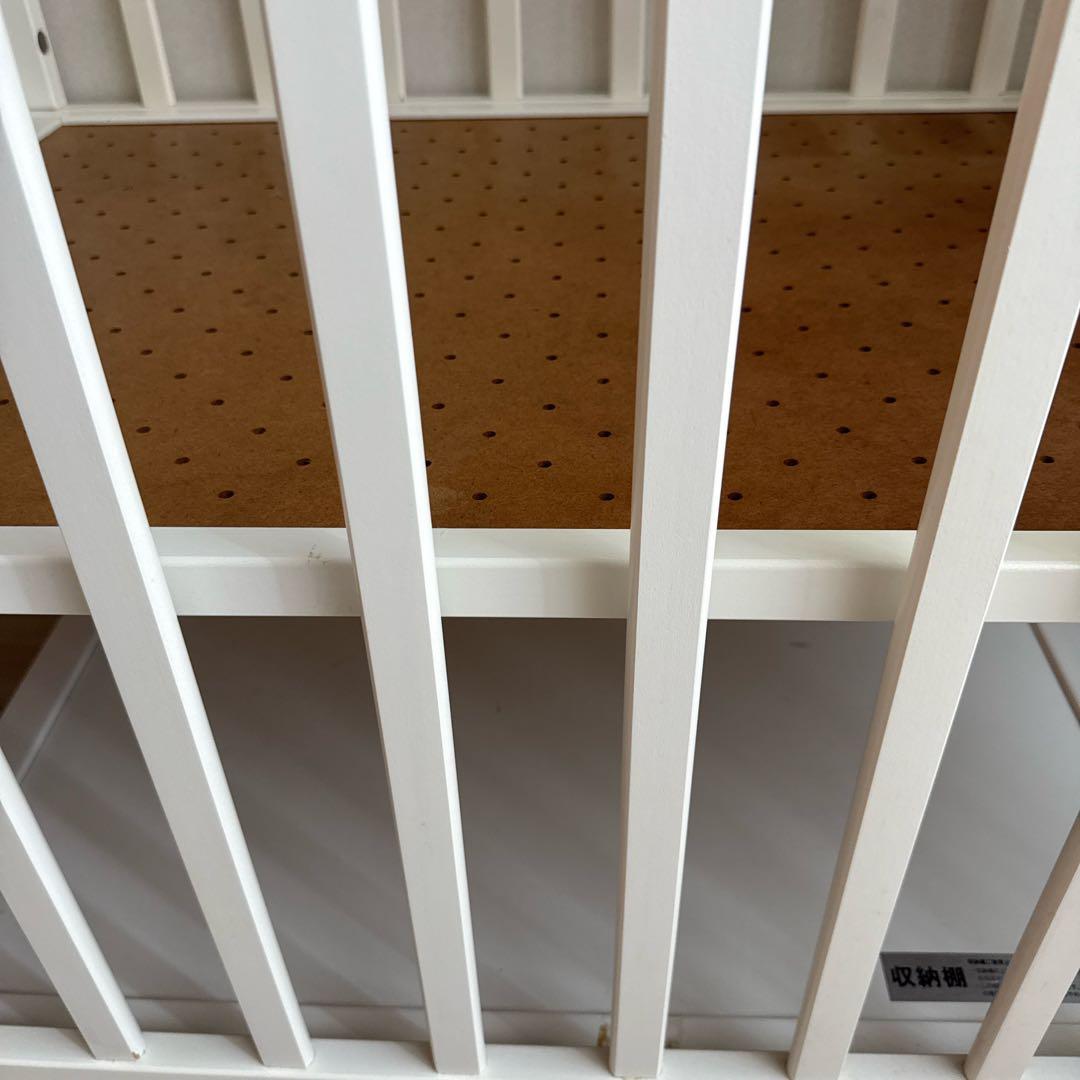 KATOJI ミニベット　折りたたみ　プチバニラ ベビーベッド