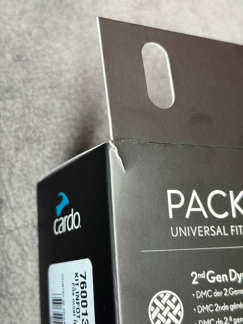 【新品未使用】バイクインカムPACKTALK EDGE cardo