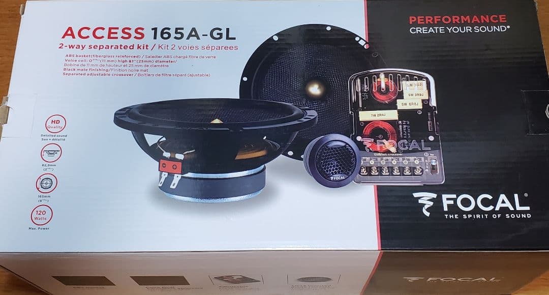 【訳あり】新品 送料無料 FOCAL ACCESS165A-GL フォーカル