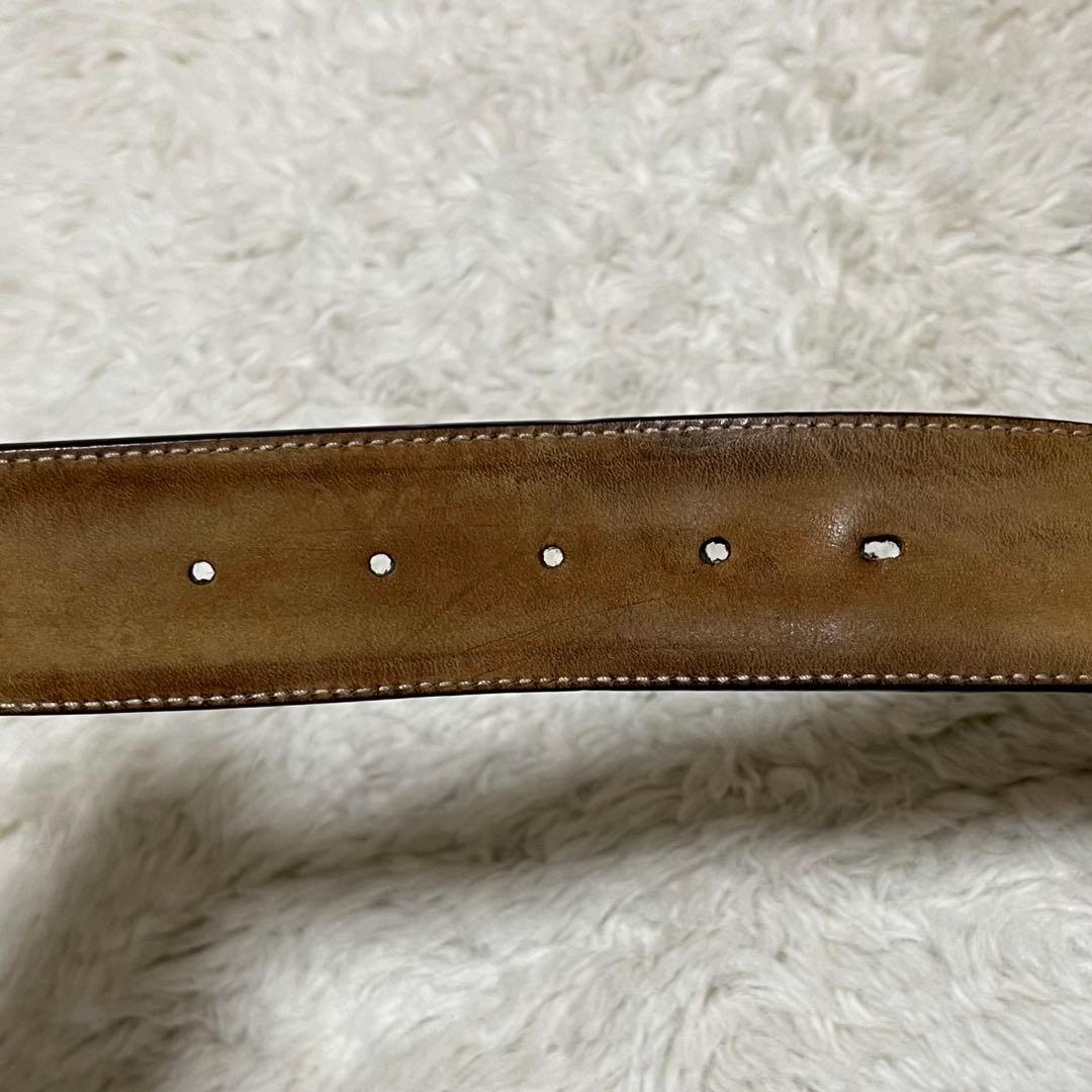 GUCCI グッチ　モノグラム　ベルト　ハートロッキング　キャンバス　GG 金色