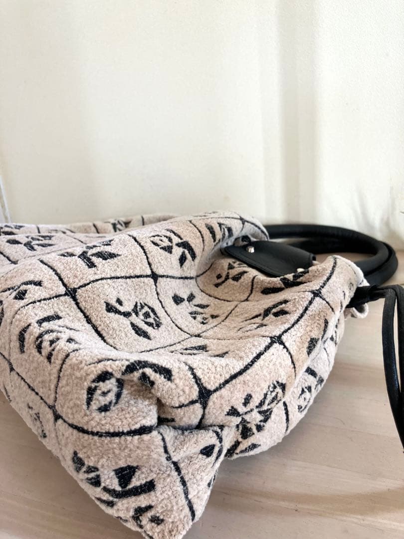 ハンドメイドlulu巾着トートバッグ