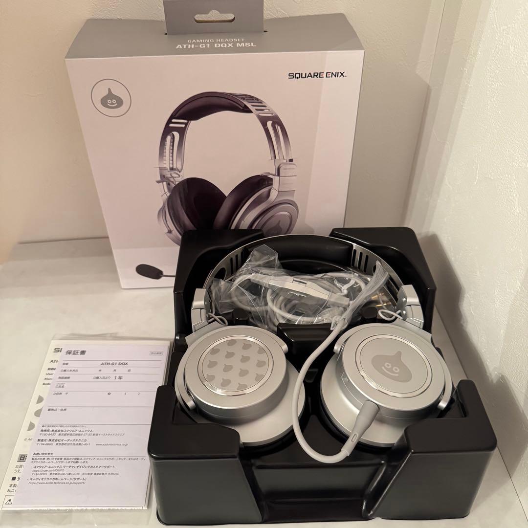 ドラゴンクエスト10 ゲーミングヘッドセット　メタルスライムエディション