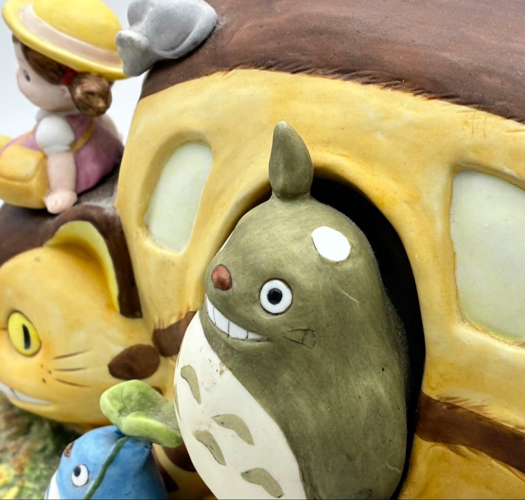 【希少】セキグチ 二馬力 となりのトトロ ネコバス（全員集合）オルゴール