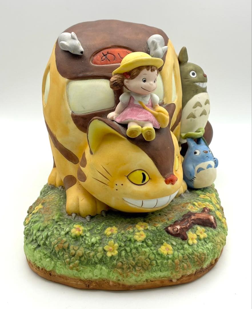 【希少】セキグチ 二馬力 となりのトトロ ネコバス（全員集合）オルゴール