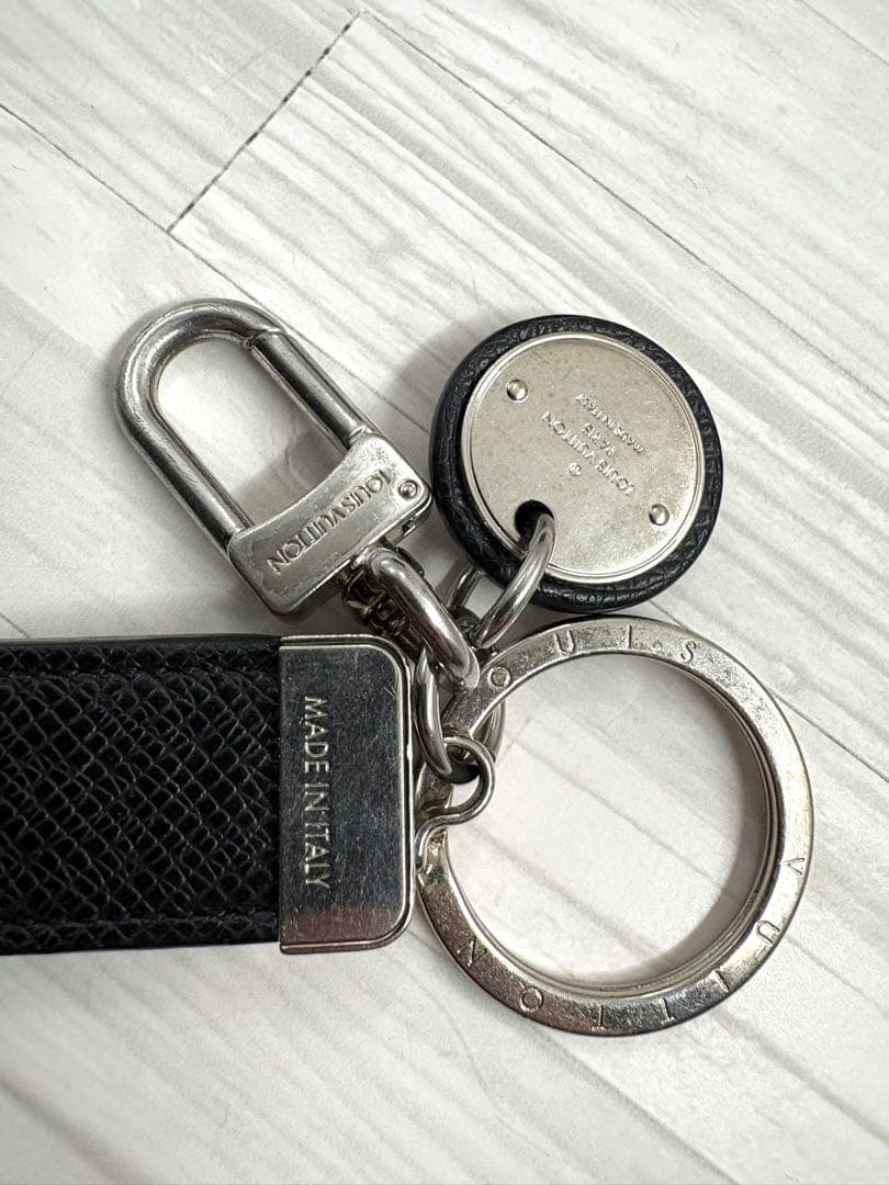 【美品】Louis Vuitton ポルトクレ　キーリング　M80237 レザー