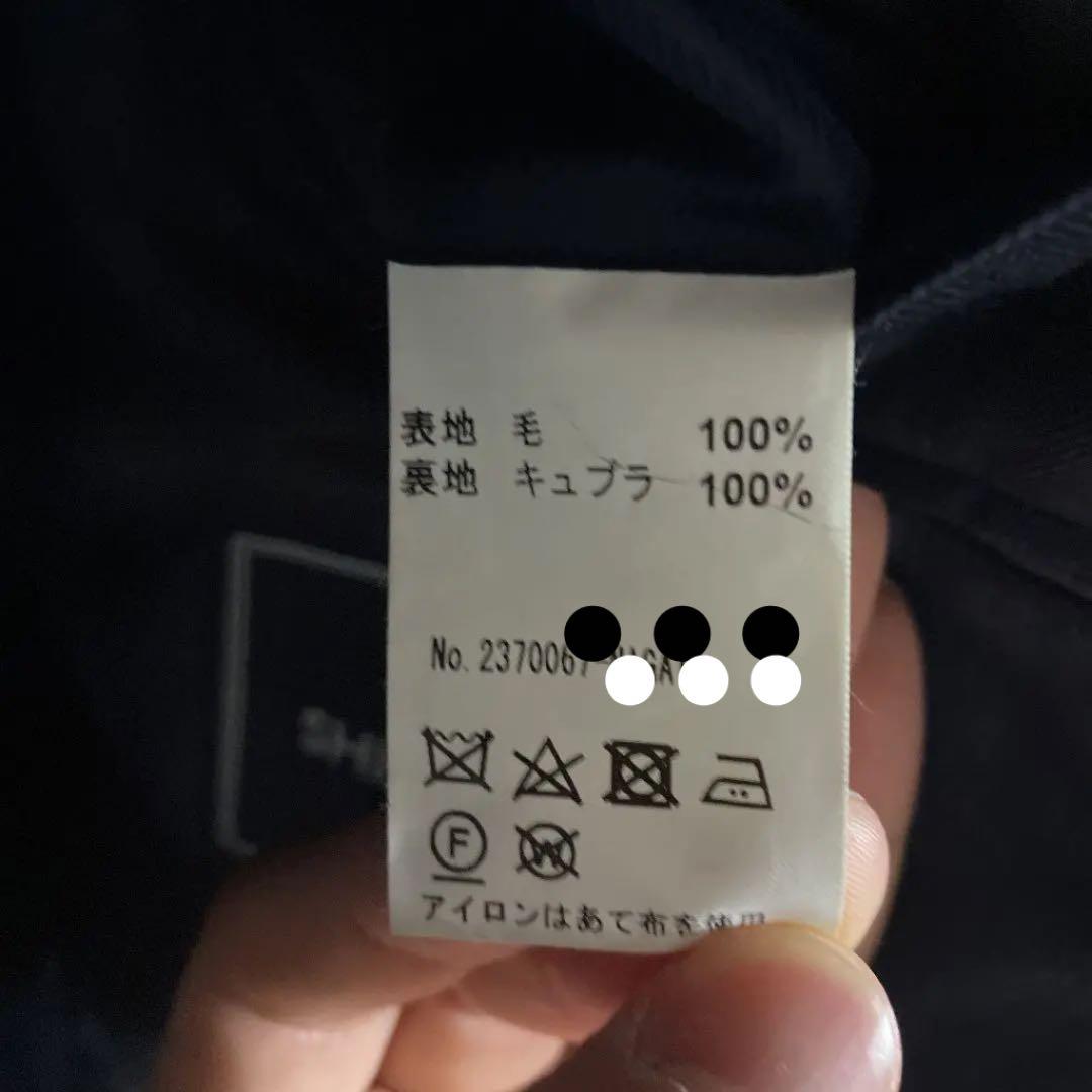 SHIPS パターンオーダースーツ　国産生地　国内工場　ネイビー