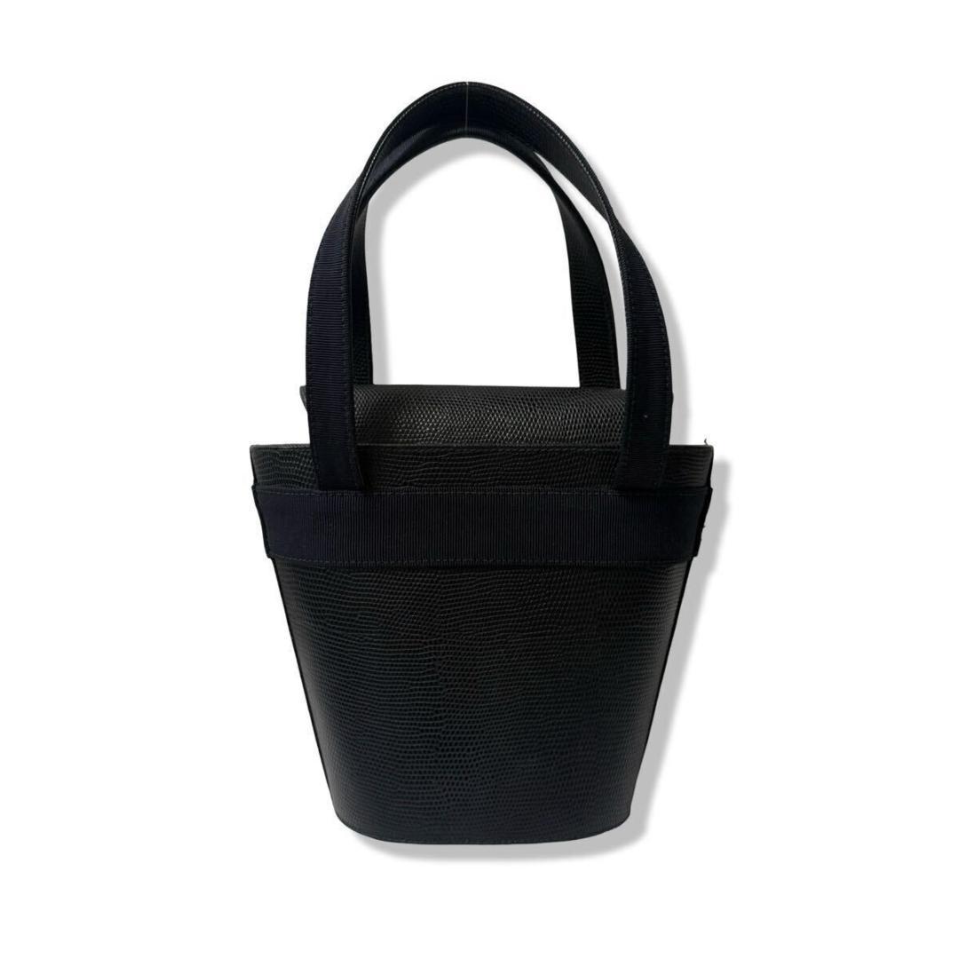 正規品　サルヴァトーレフェラガモ ヴァラ リボン バケット ネイビー　送料無料