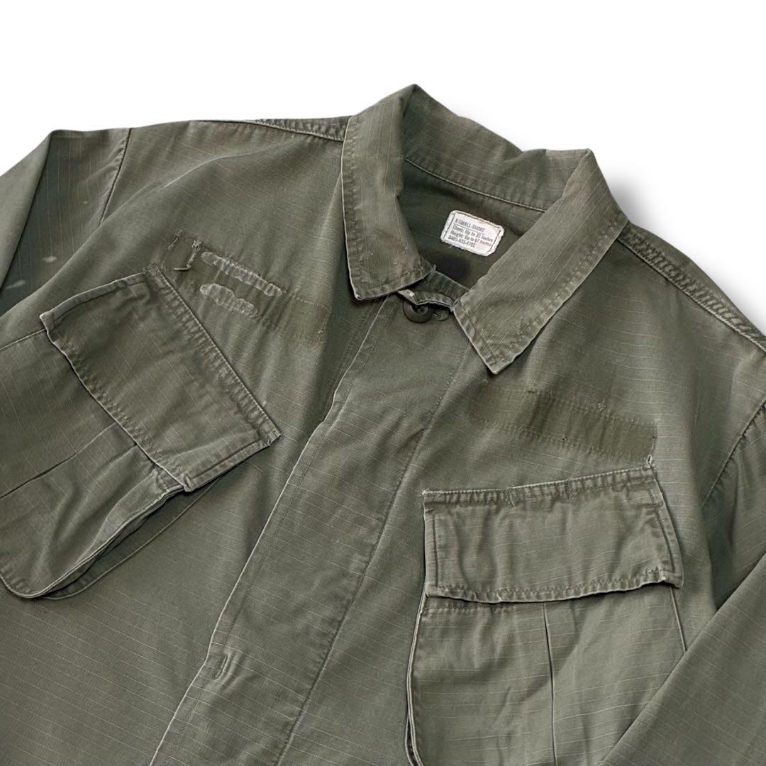 ［5th］70s US ARMY“ジャングルファティーグジャケット“米軍実物