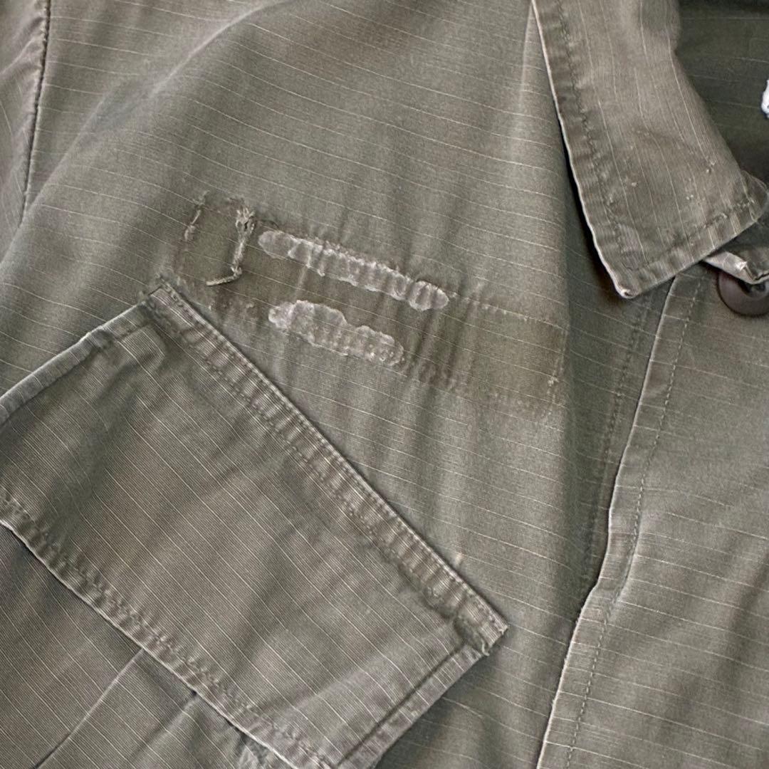 ［5th］70s US ARMY“ジャングルファティーグジャケット“米軍実物