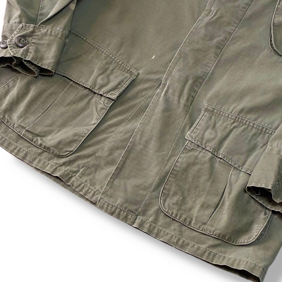 ［5th］70s US ARMY“ジャングルファティーグジャケット“米軍実物