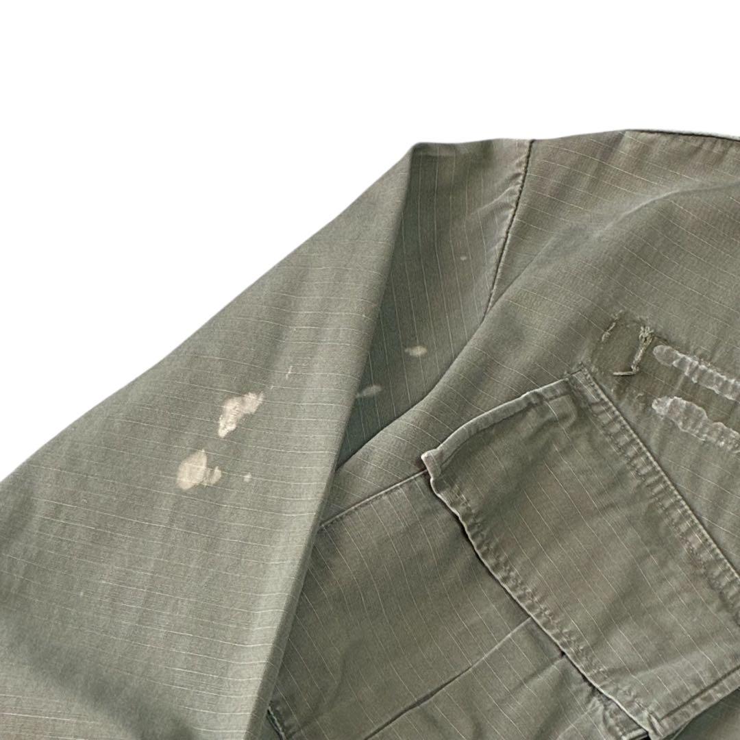 ［5th］70s US ARMY“ジャングルファティーグジャケット“米軍実物
