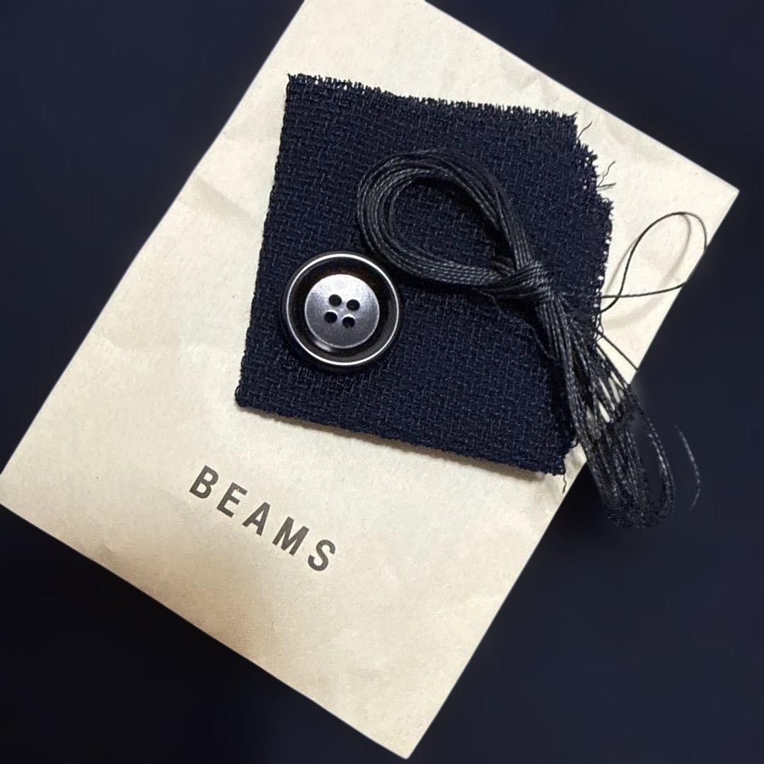 BEAMS F ネイビー テーラードジャケット