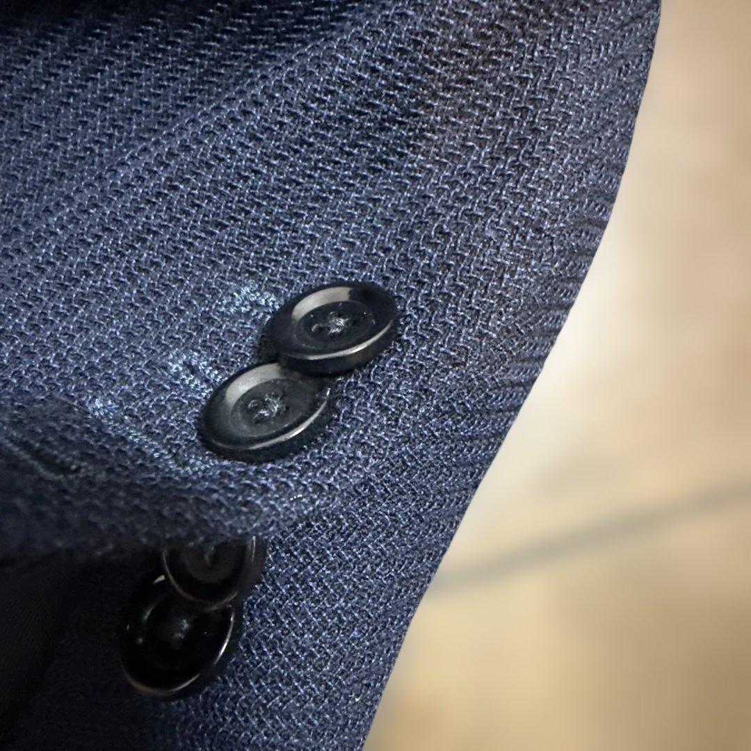 BEAMS F ネイビー テーラードジャケット