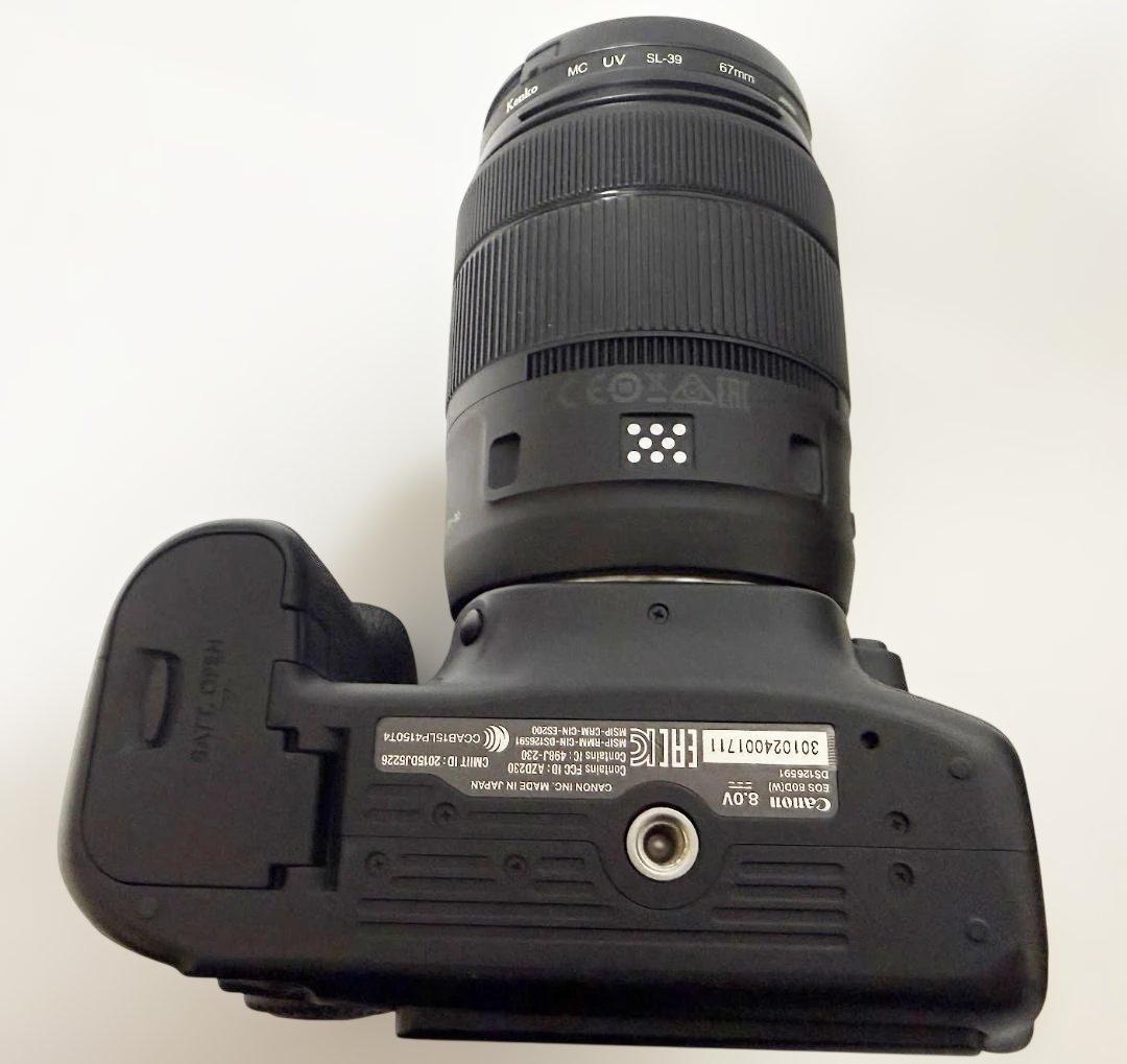 ★美品、ショット数少★Canon EOS 80D EF-S 18-135mm,