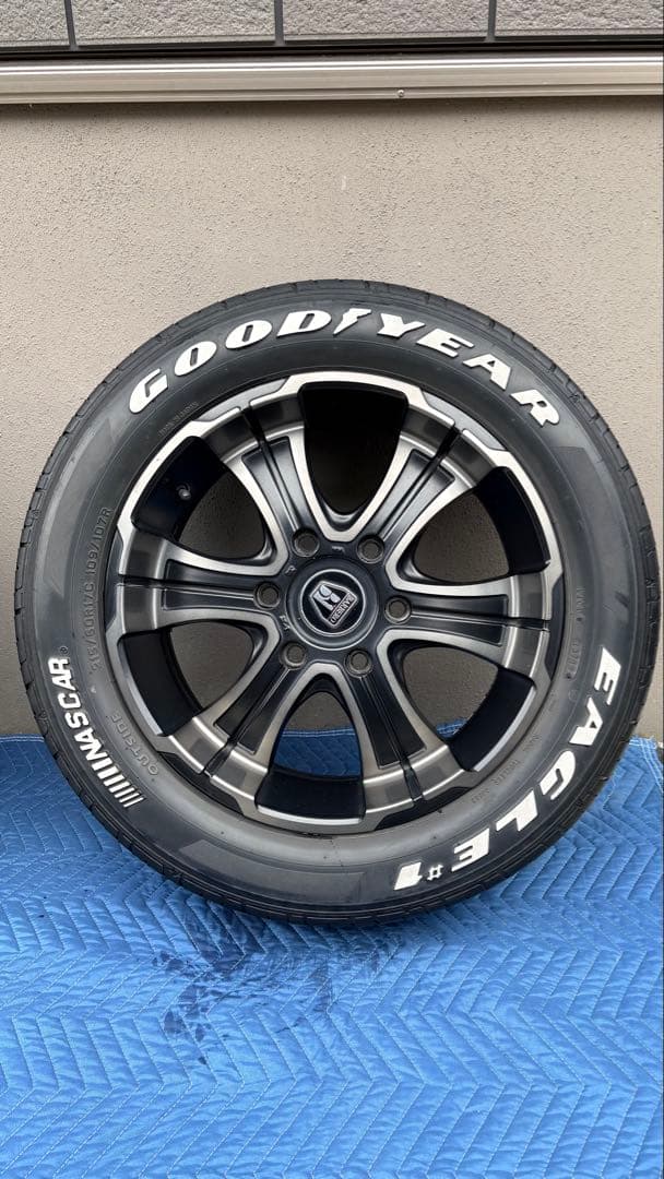 【きい】①タイヤホイール　バルベロ クリムソン 6穴 PCD139.7mm