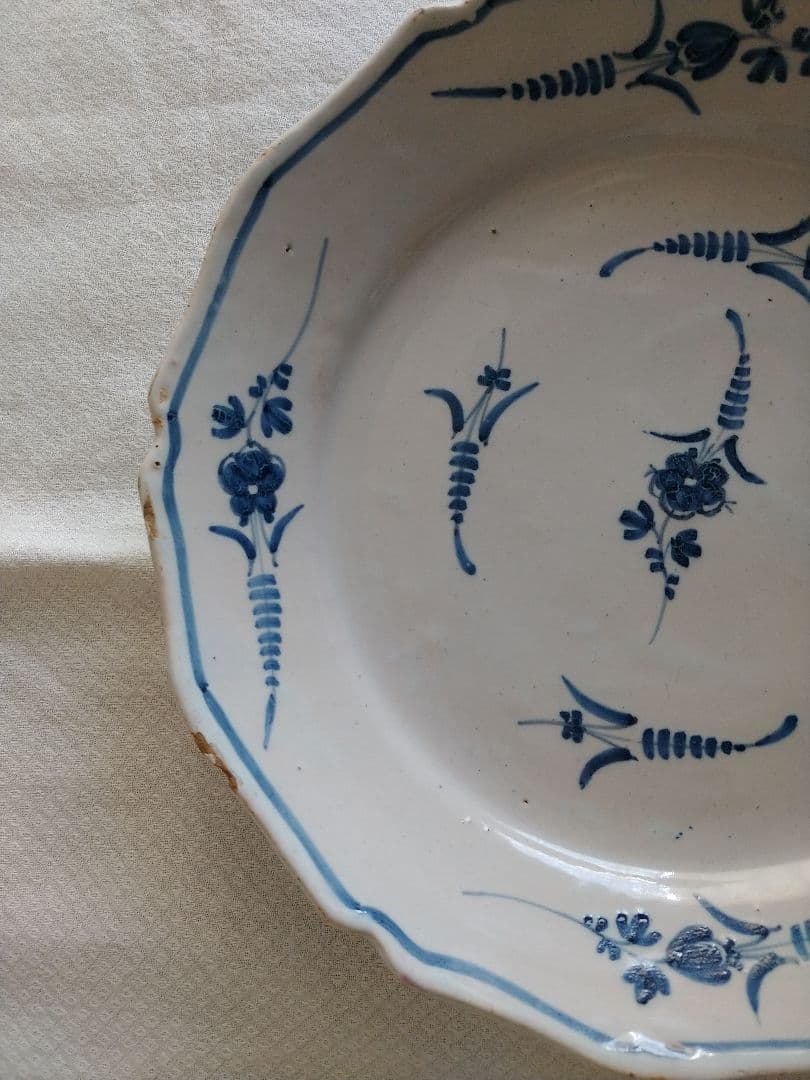 フランスアンティークプレート C ムスティエ　希少