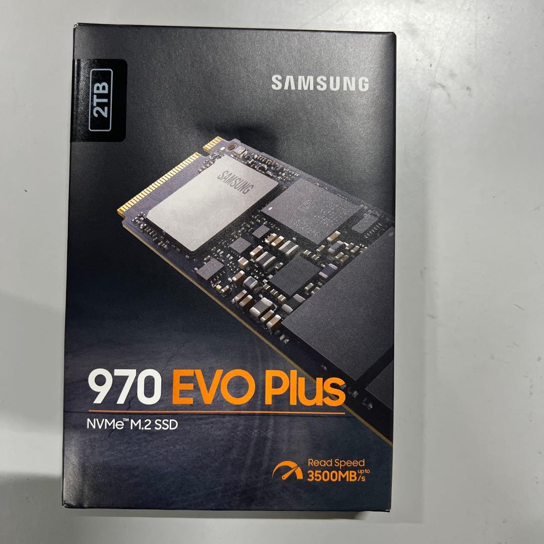 内蔵型SSD Samsung 970 EVO Plus 2TB MZ-V7S2T0B/EC