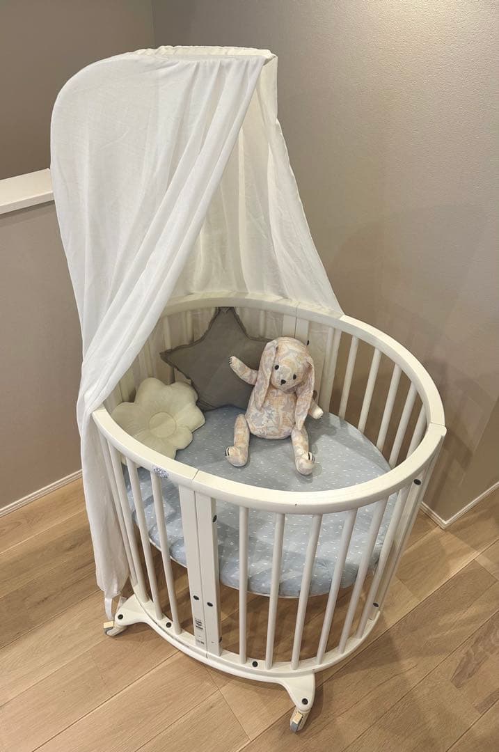 ストッケSTOKKE スリーピー　ベビーベット　ミニベットセット　ホワイト