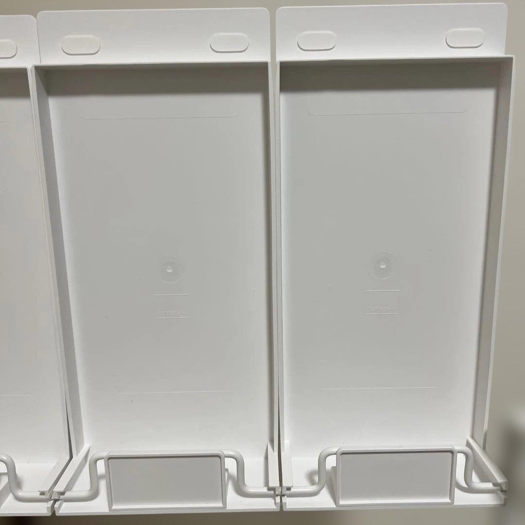 tower 山崎実業 蓋付き目隠し分別ダストワゴンタワー3分別 ゴミ箱