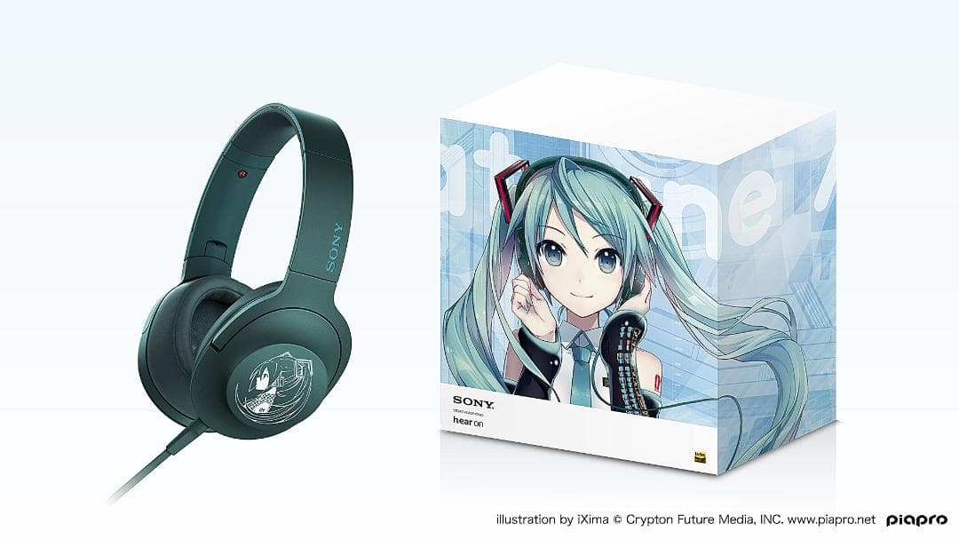 【未使用美品】SONY h.ear on MDR-100A 初音ミクモデル