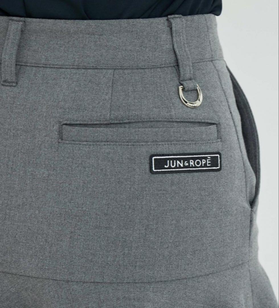 値下げ　新品タグ付き　JUN & ROPE 裏起毛フレアースカート グレー　L