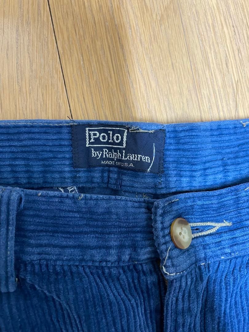 80s USA製 vintage Ralph Lauren コーデュロイパンツ