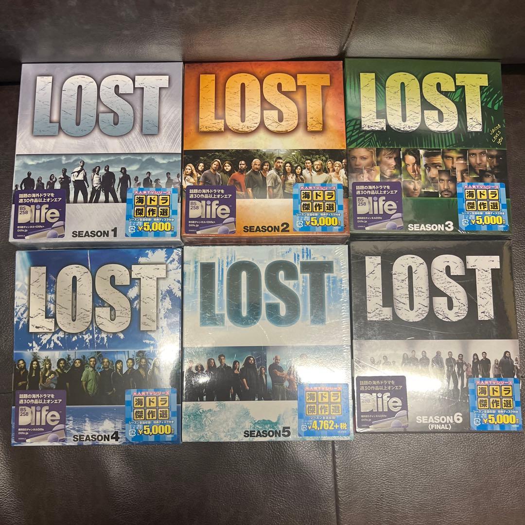 LOST シーズン1～6　コンパクトBOX　全巻　DVD 未開封