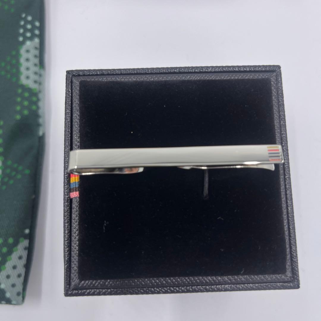 【新品未使用】Paul Smith ネクタイピン　ツイスト　品 巾着・箱アリ