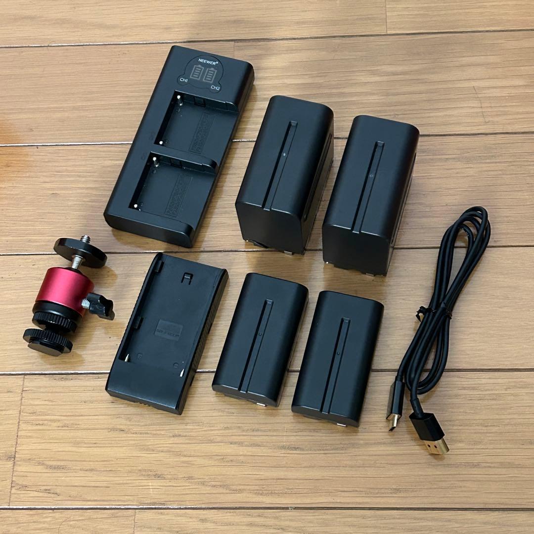 TARION X7s 7インチ 4k ビデオカメラモニター バッテリー ケース付