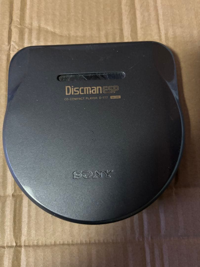 ポータブルプレーヤー SONY Discman ESP D-777