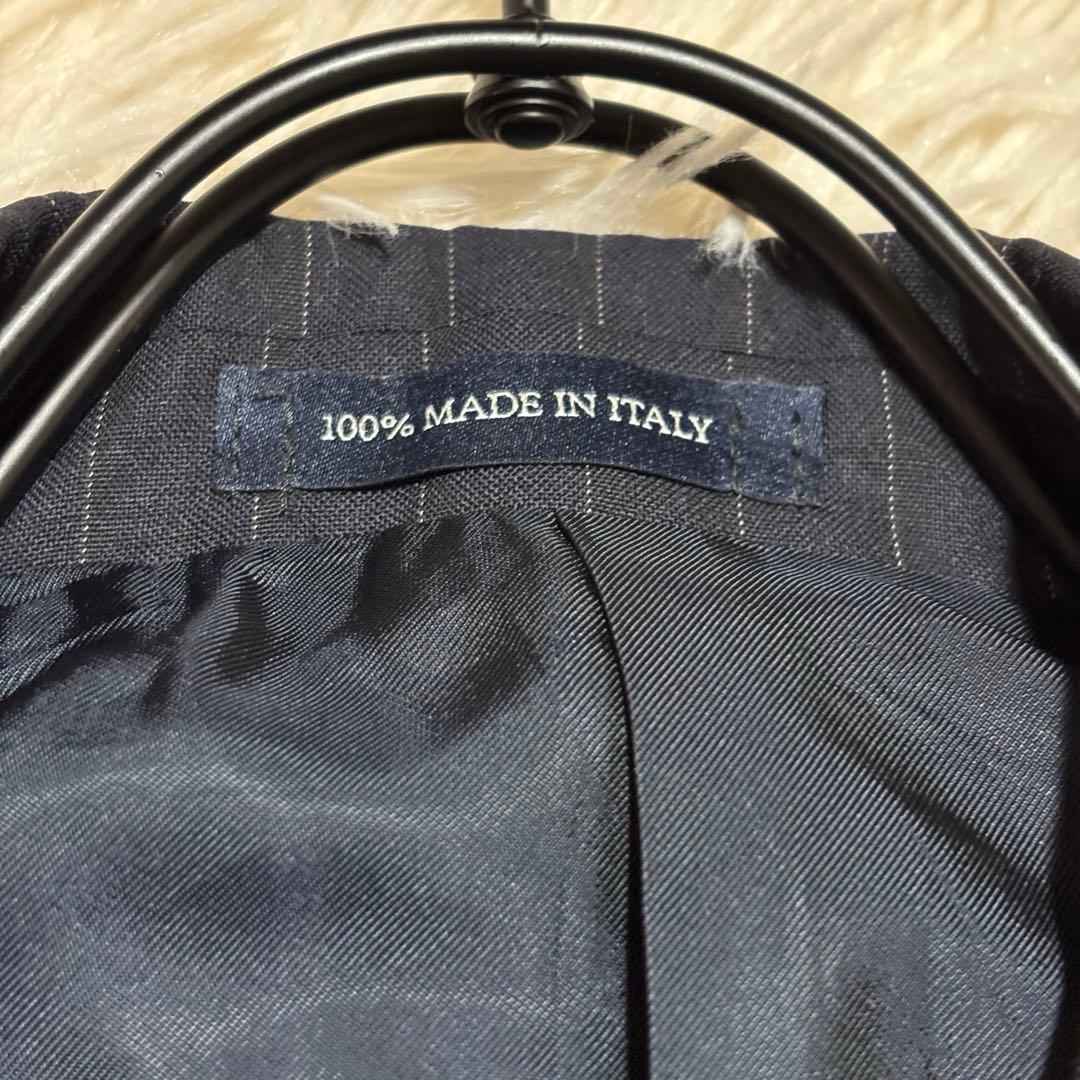 新品タグ付 現行モデル レミュー イタリア製 スーツ ダブル DRAGO生地使用