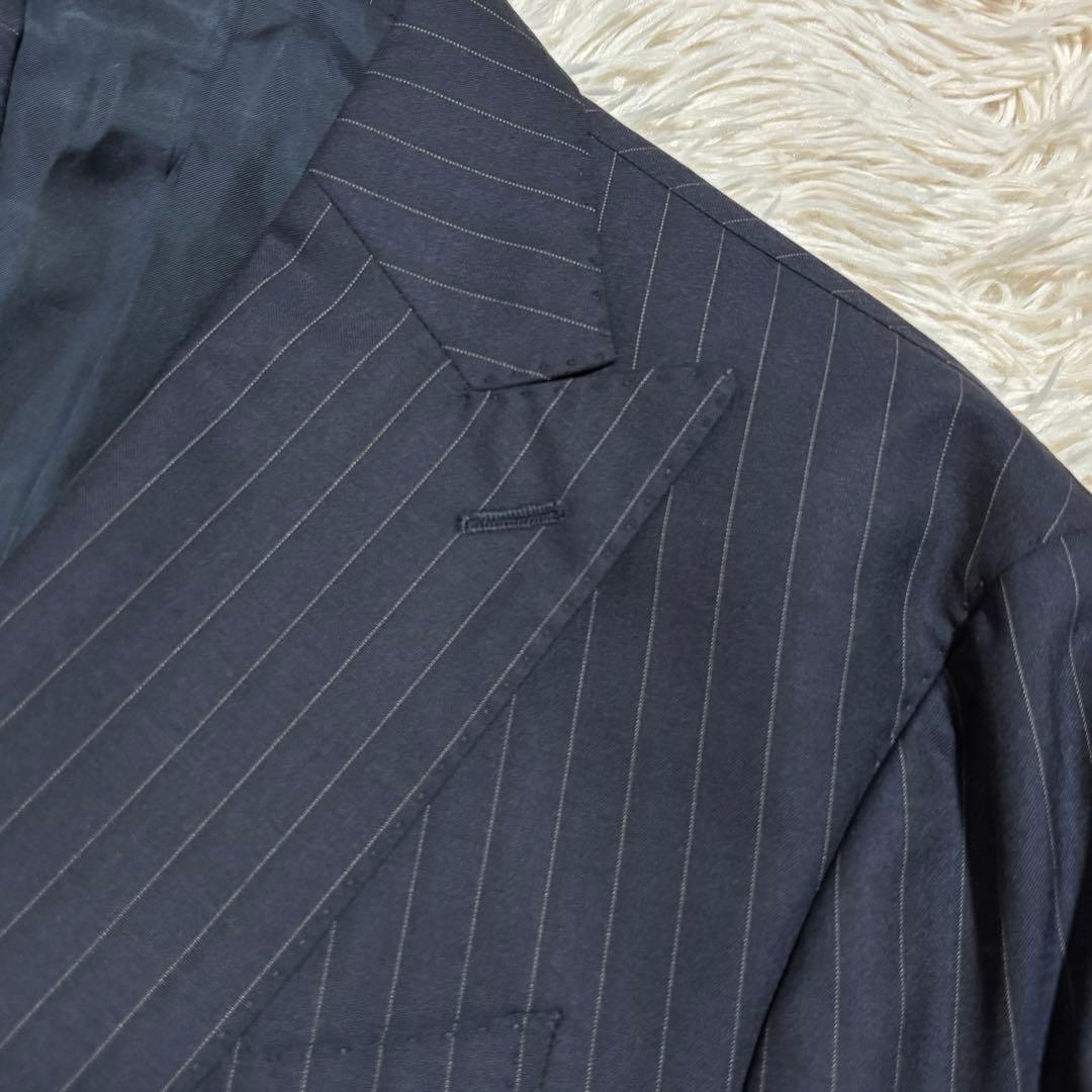 新品タグ付 現行モデル レミュー イタリア製 スーツ ダブル DRAGO生地使用