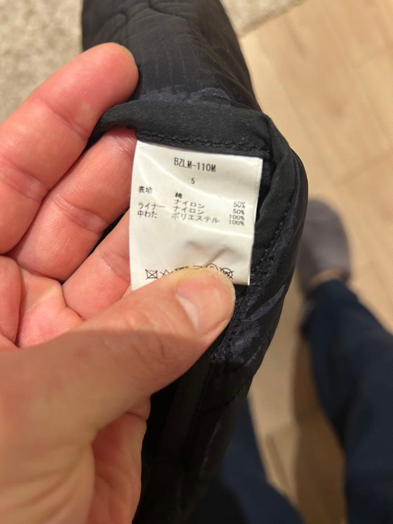 シオタ22AW M-65フィールドパーカー(BZLM-110M)BLACK