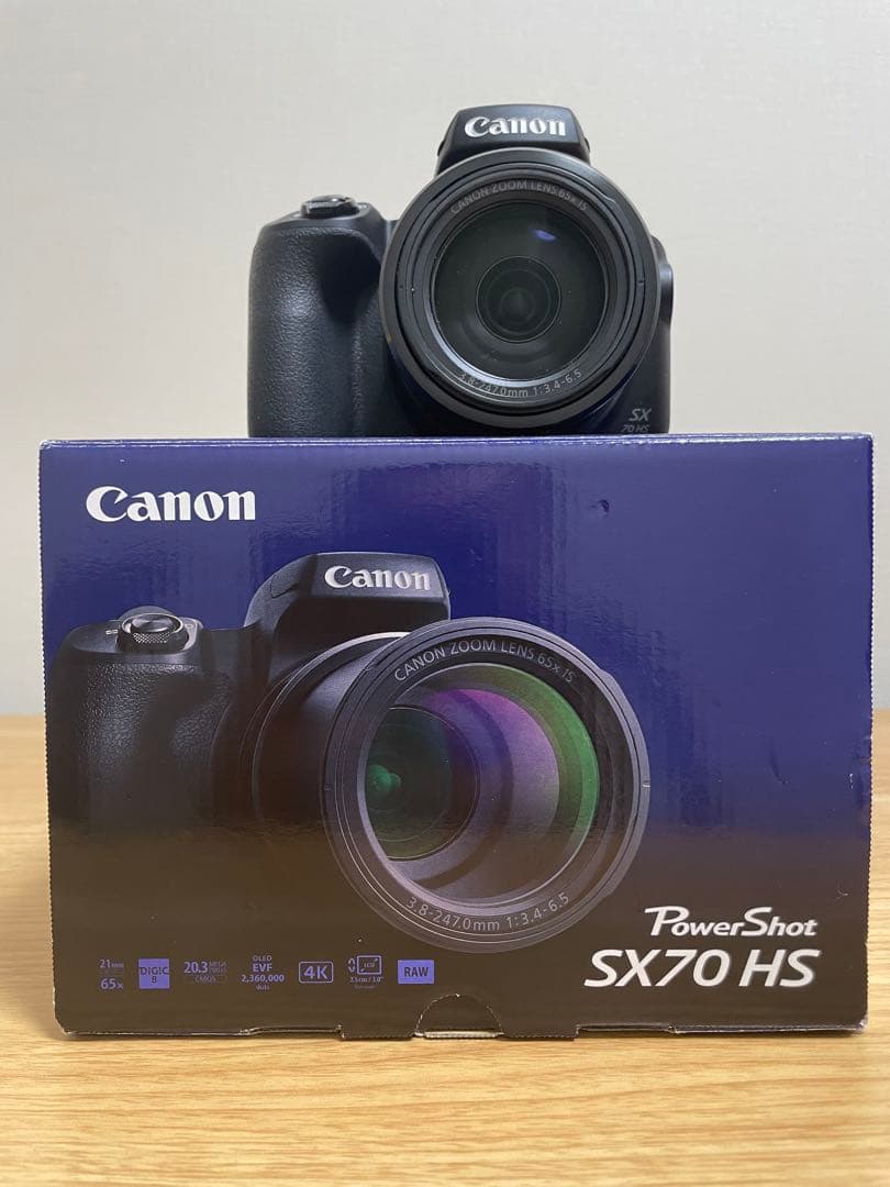 展示品Canon PowerShot SX70 HS本体メーカー保証あり