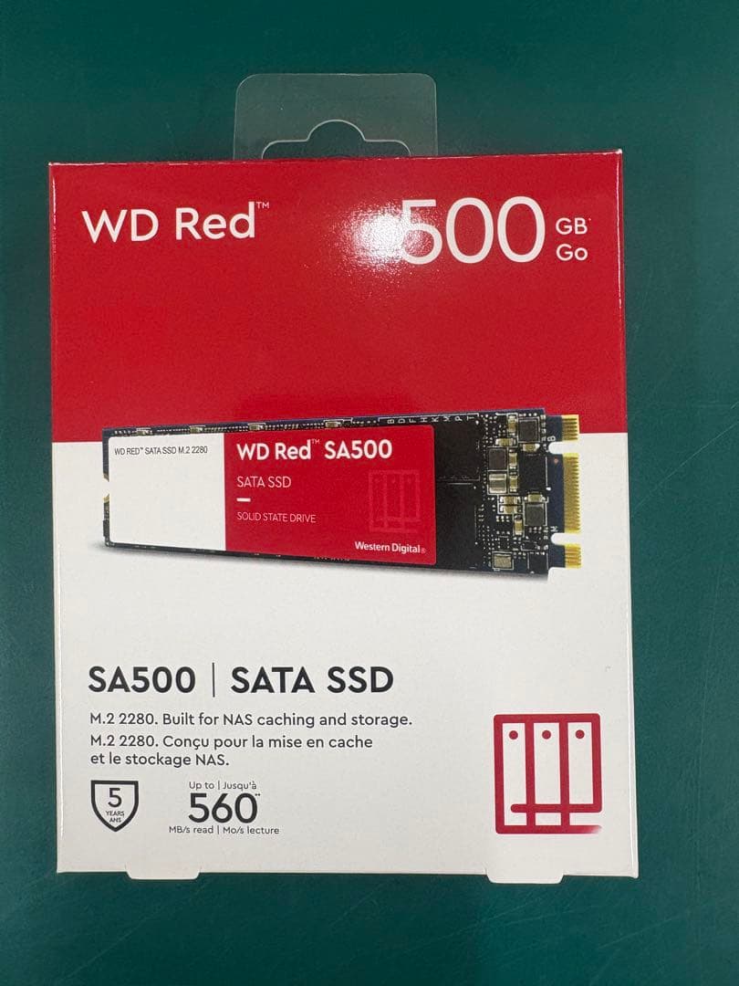 メモリー WDS500G1R0B
