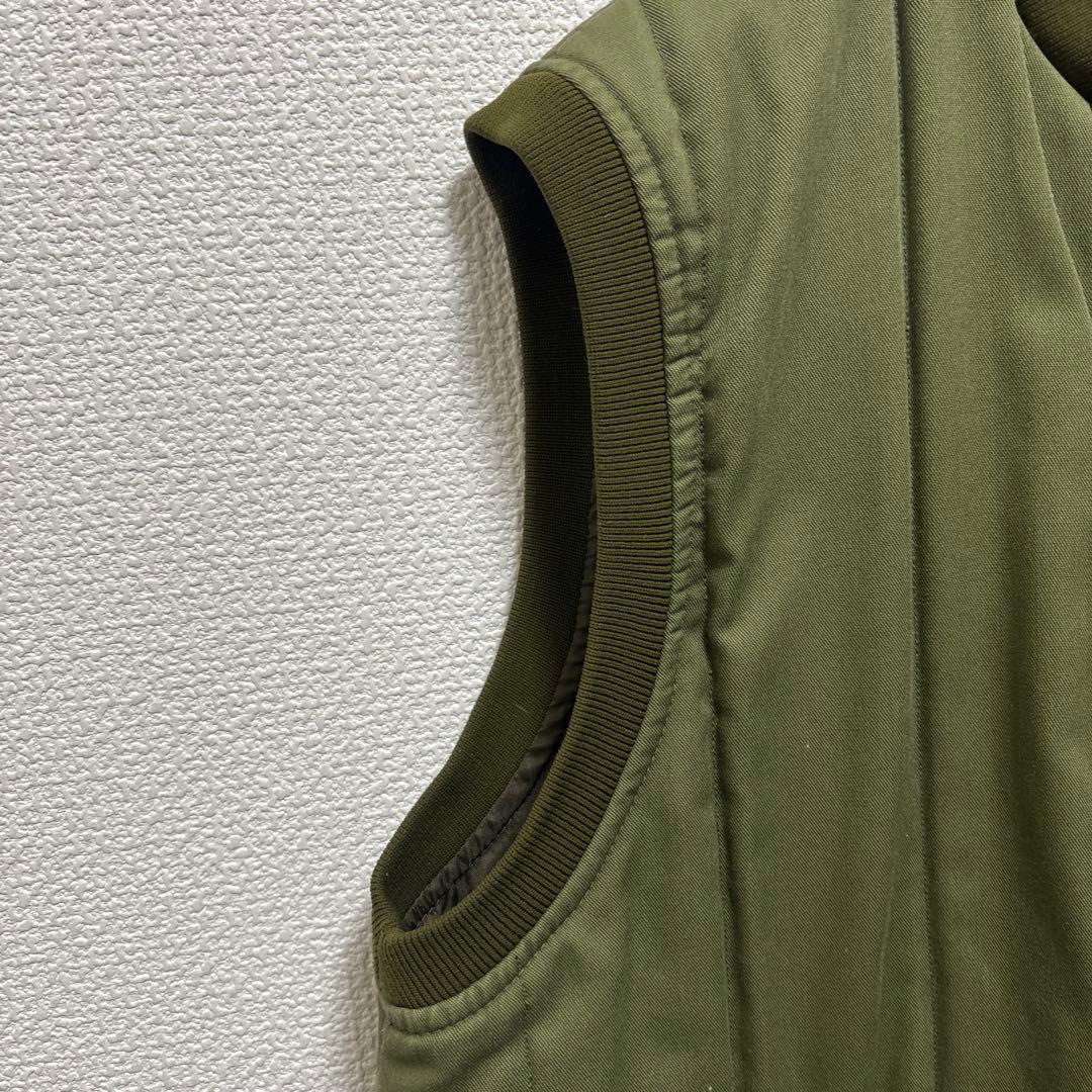 Barbour キルティングベスト　オリーブグリーン