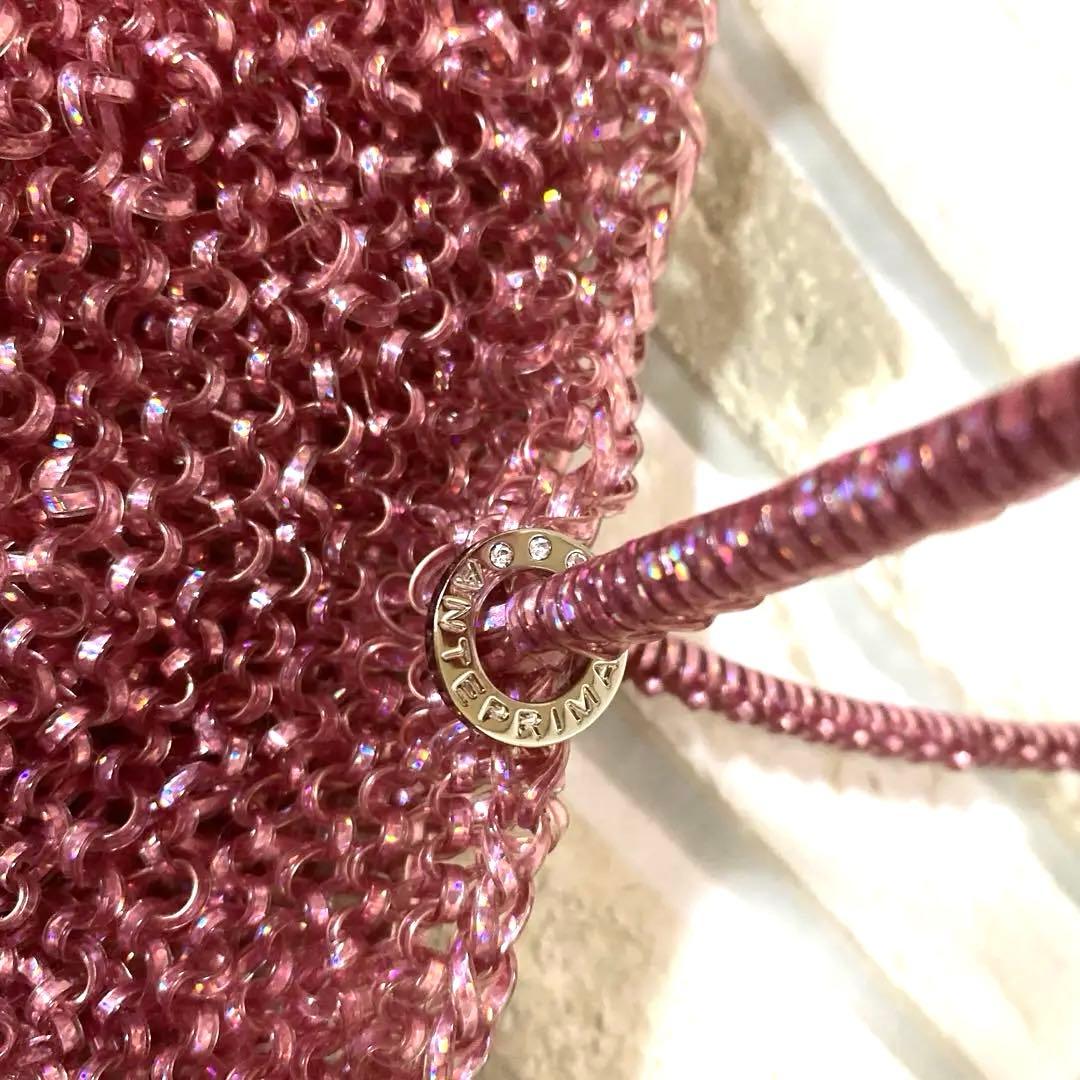 ANTEPRIMA アンテプリマ　ワイヤーバッグ ピンク　美品