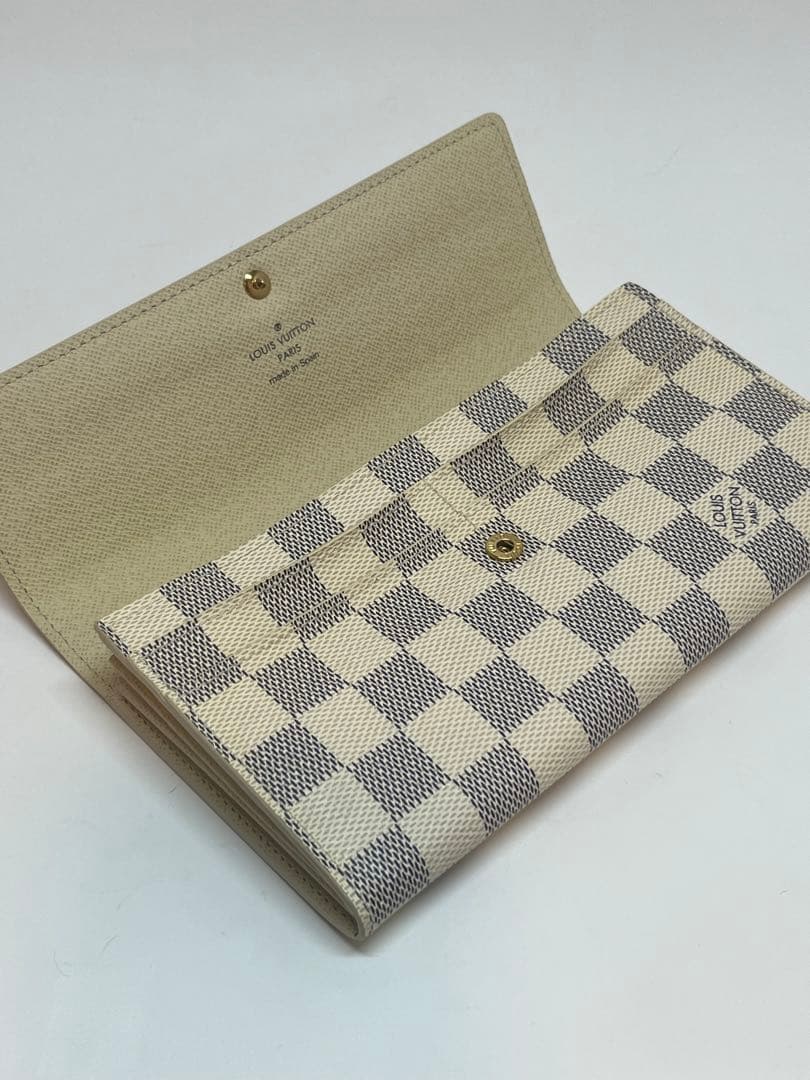 ルイヴィトン ダミエ アズール 長財布