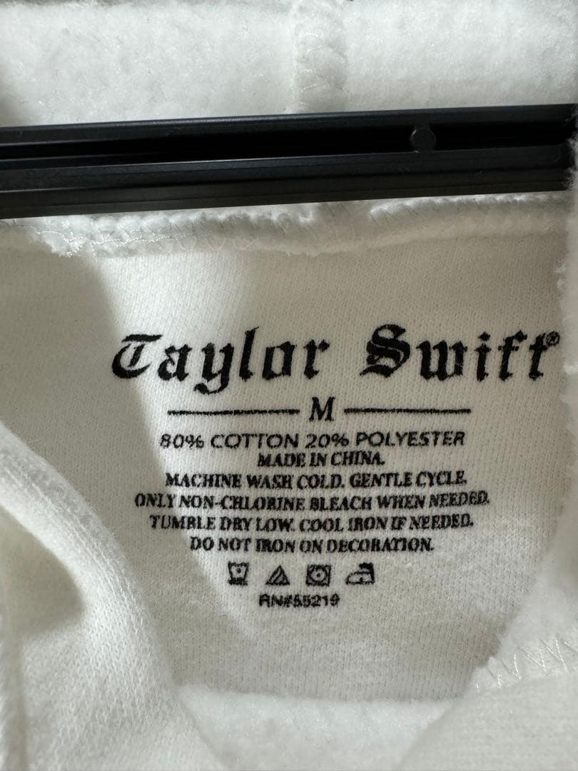 Taylor Swift Reputation パーカー　ホワイト M