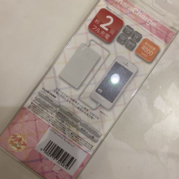 限定 プリキュアアラモード モバイル バッテリー キャラ チャージ ホイップ