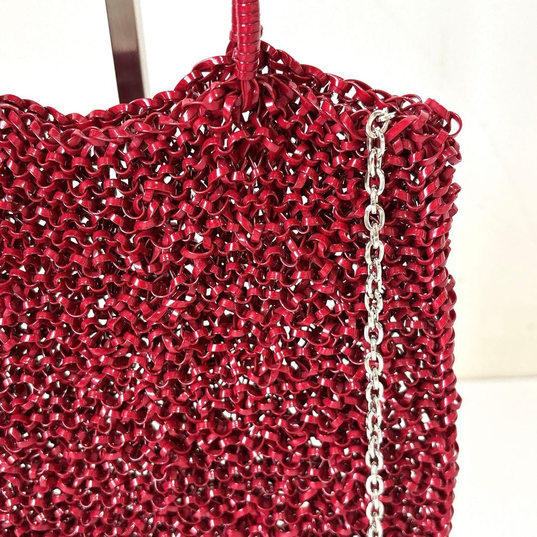 希少✨アンテプリマ　スタンダード スクエア ミディアム　レッド