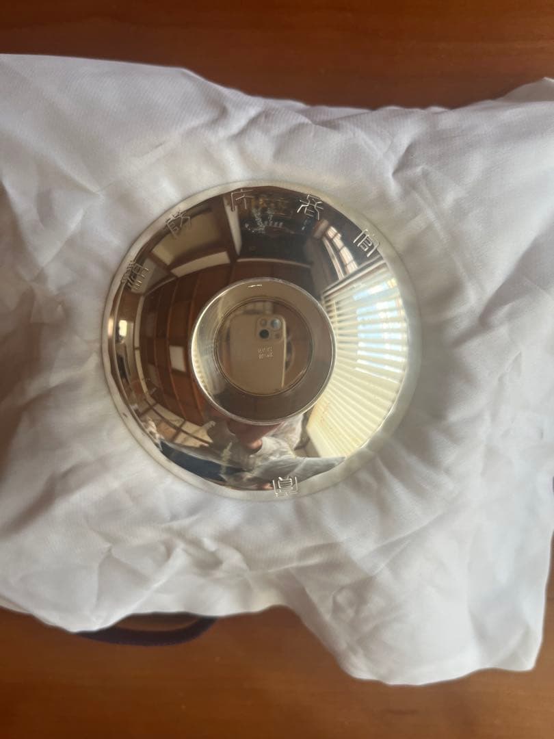 銀杯　純銀　造幣局製　桐箱入り　シルバー　66グラム