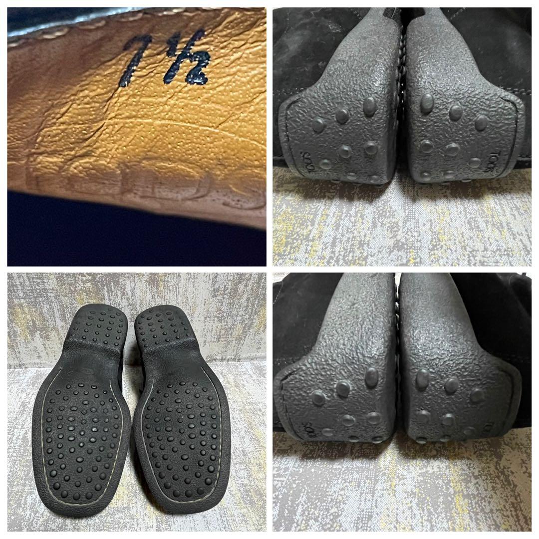 ★美品★トッズ TOD'S ドライビングシューズ【26.5】スエード Uチップ