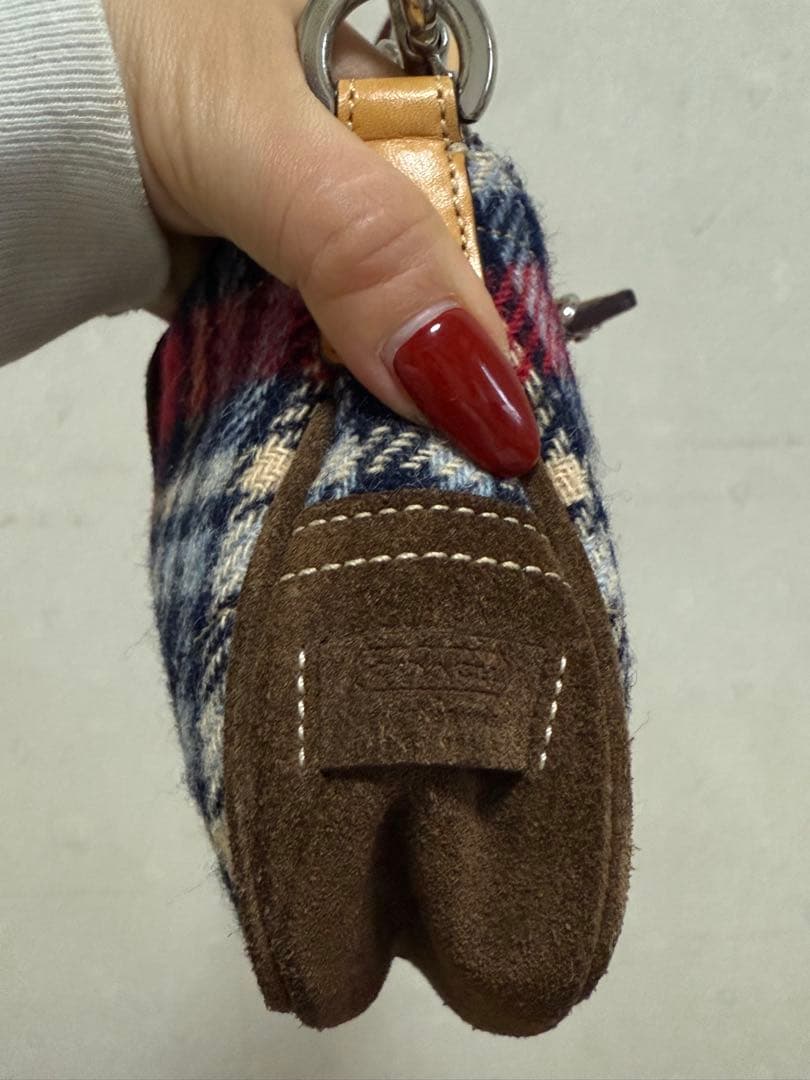 COACH チェック柄　バッグ