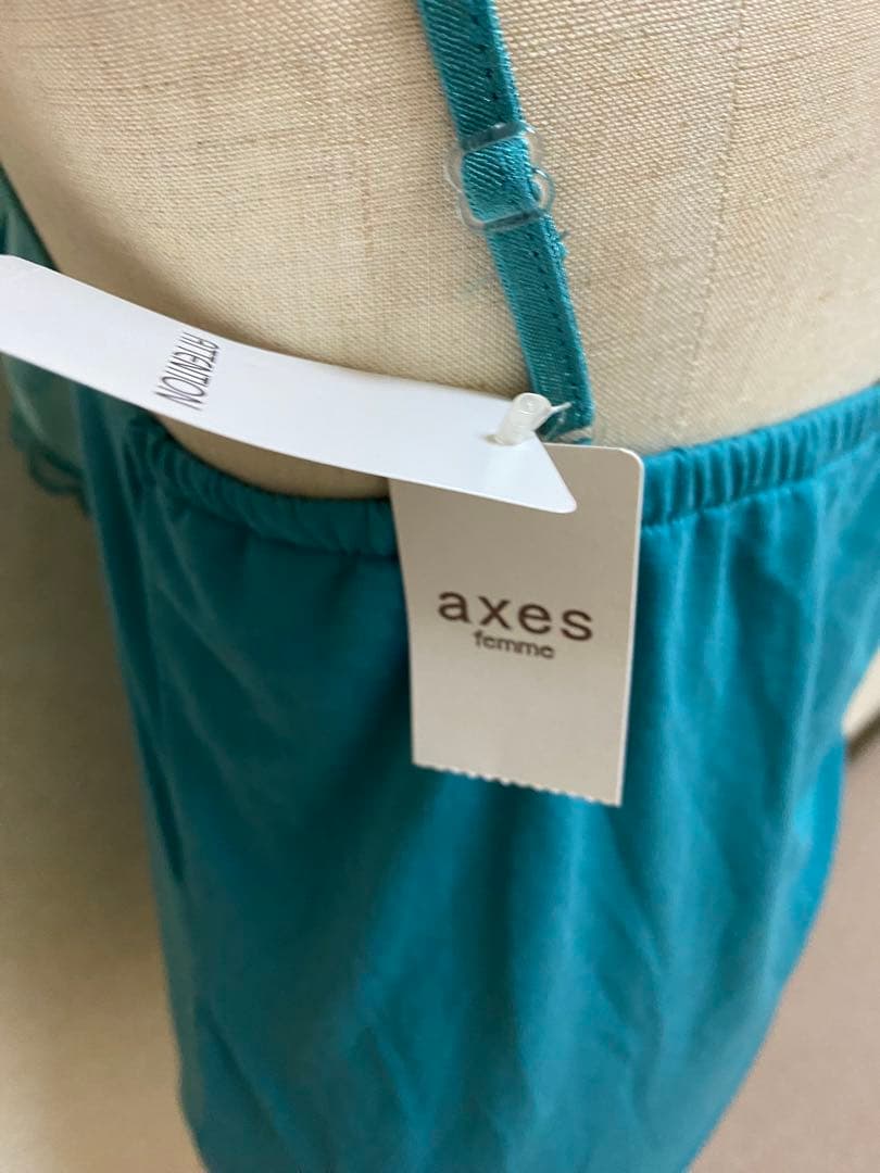 新品 axes femme ビックリボン ビジュー キャミソール 森ガール 平成