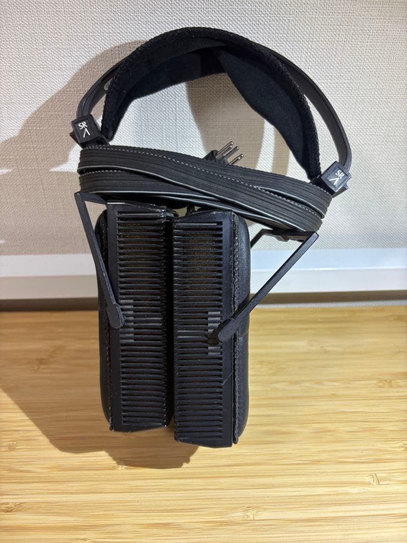 STAX 有線ヘッドホン ブラック ジャンク品扱