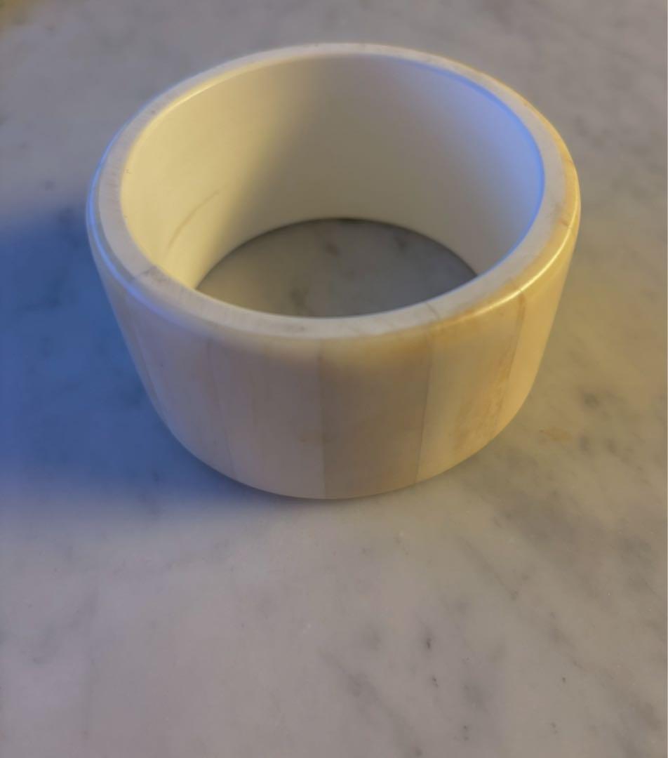 最終値下　8UEDE PATCH BONE CUFF / FLAT SHAPE