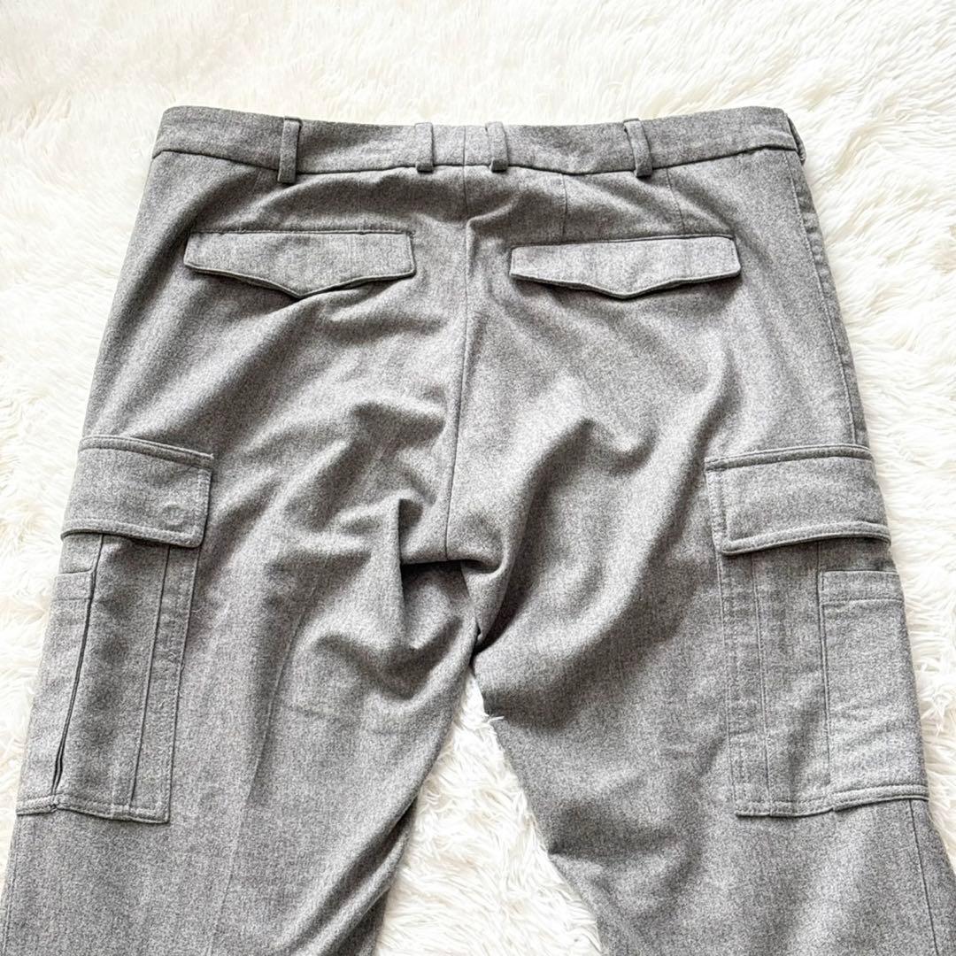 【美品】RALPH LAUREN PURPLE LABEL ウールカーゴパンツ